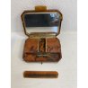 ANTICA TROUSSE BACHELITE ANNI 30 ART DECO' vanity box pettine specchio