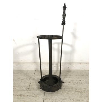 PORTAOMBRELLI VINTAGE OTTONE DECORO SPADA MEDIOEVALE TOOL HOLDER UMBRELLA STAND