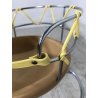 CAVALLO A DONDOLO CANOVA GIOCATTOLO VINTAGE PLASTICA ACCIAIO INOX ANNI '50