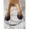 CAVALLO A DONDOLO CANOVA GIOCATTOLO VINTAGE PLASTICA ACCIAIO INOX ANNI '50