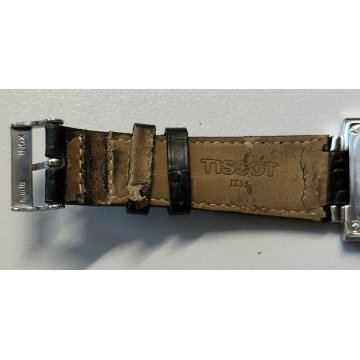 TISSOT 1853 orologio polso L860/960 quartz ACCIAIO uomo Vintage Wrist Watch