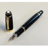 Montblanc BOHEME Gold & Noir PENNA STILOGRAFICA NO STONE Safety Fountain Pen BOX