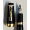 Montblanc BOHEME Gold & Noir PENNA STILOGRAFICA NO STONE Safety Fountain Pen BOX