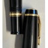 Montblanc BOHEME Gold & Noir PENNA STILOGRAFICA NO STONE Safety Fountain Pen BOX