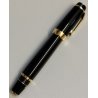 Montblanc BOHEME Gold & Noir PENNA STILOGRAFICA NO STONE Safety Fountain Pen BOX