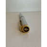 PENNA SFERA WATERMAN VINTAGE ARGENTATA DORATA DESIGN BALLPOINT PEN FUNZIONANTE