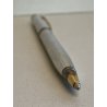 PENNA SFERA WATERMAN VINTAGE ARGENTATA DORATA DESIGN BALLPOINT PEN FUNZIONANTE