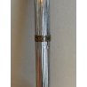 PENNA SFERA WATERMAN VINTAGE ARGENTATA DORATA DESIGN BALLPOINT PEN FUNZIONANTE