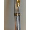 PENNA SFERA WATERMAN VINTAGE ARGENTATA DORATA DESIGN BALLPOINT PEN FUNZIONANTE