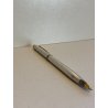 PENNA SFERA WATERMAN VINTAGE ARGENTATA DORATA DESIGN BALLPOINT PEN FUNZIONANTE