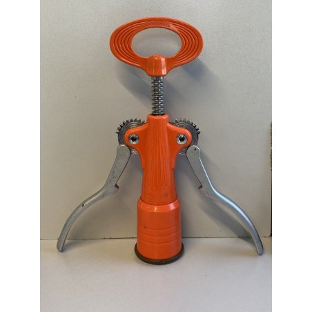 CAVATAPPI campagnolo CORKSCREW CORKENZHIER TIRE BOUCHON arancione vintage vino