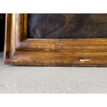 GRANDE QUADRO DIPINTO OLIO RELIGIOSO "Chiamata di San Pietro" Gesù Sant' Andrea