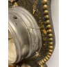 ANTICO OROLOGIO da TAVOLO SVEGLIA FINE '800 LEGNO SPECCHIO 2 CAMPANA WATCH CLOCK