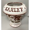 RARISSIMO GRANDE VASO AMARENA VIGNOLA SANLEY ceramica PUBBLICITARIO albarello