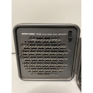 RADIO BRIONVEGA CUBO TS 505 FUNZIONANTE DESIGN SAPPER ZANUSO NERA ANNI 70