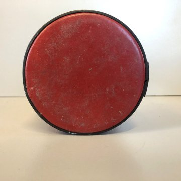 SET BAR VIAGGIO CACCIA VINTAGE 3 FIASCHETTE 13 oz 4 TAZZE CUSTODIA PELLE ANNI 50