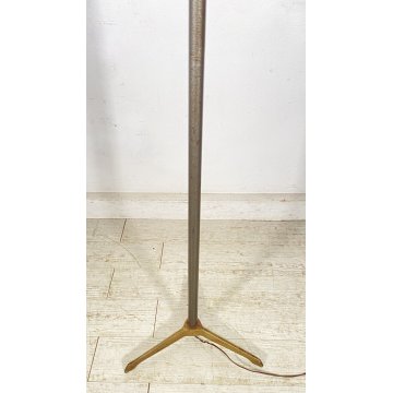 ARREDOLUCE LAMPADA DA TERRA PIANTANA FLOOR LAMP ANNI 60/70 ANGELO LELLI OTTONE