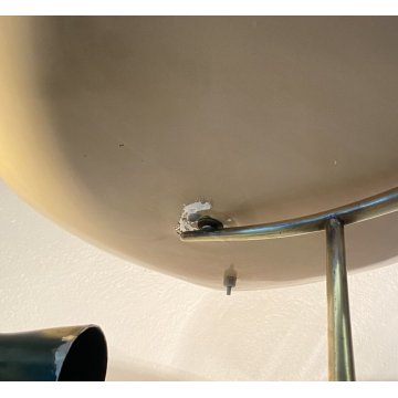 ARREDOLUCE LAMPADA DA TERRA PIANTANA FLOOR LAMP ANNI 60/70 ANGELO LELLI OTTONE