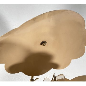 ARREDOLUCE LAMPADA DA TERRA PIANTANA FLOOR LAMP ANNI 60/70 ANGELO LELLI OTTONE