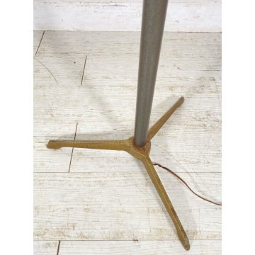 ARREDOLUCE LAMPADA DA TERRA PIANTANA FLOOR LAMP ANNI 60/70 ANGELO LELLI OTTONE