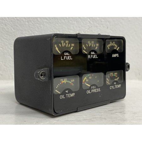 GARWIN INC INSTRUMENT CLUSTER 22-167-02 ANNI 50/60 INGLESE STRUMENTO AEREO EPOCA