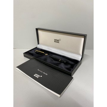 PENNA SFERA Montblanc Meisterstuck CLASSIC NERO ORO vintage BALLPOINT PEN box