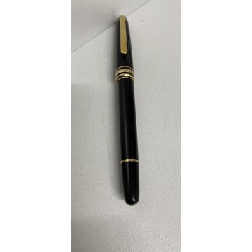 PENNA SFERA Montblanc Meisterstuck CLASSIC NERO ORO vintage BALLPOINT PEN box