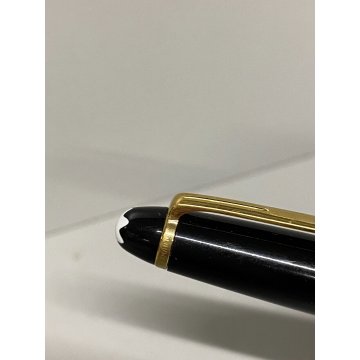 PENNA SFERA Montblanc Meisterstuck CLASSIC NERO ORO vintage BALLPOINT PEN box