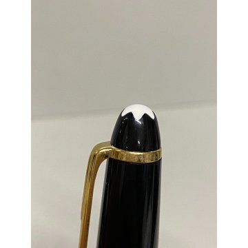 PENNA SFERA Montblanc Meisterstuck CLASSIC NERO ORO vintage BALLPOINT PEN box