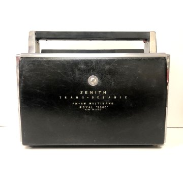 RADIO ZENITH Royal 3000 TRANS-OCEANIC VINTAGE MULTIBAND FUNZIONANTE EPOCA '60/70