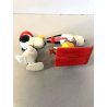 LOTTO 11 + 4  pz SNOOPY PEANUTS figurine VINTAGE vari TOPPER MATITA anni '60