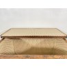 ANTICA CASSAPANCA LEGNAIA RUSTICA CASTAGNO epoca 1900 OLD WOOD CHEST BAULE