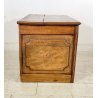 ANTICA CASSAPANCA LEGNAIA RUSTICA CASTAGNO epoca 1900 OLD WOOD CHEST BAULE