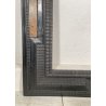 ANTICA CORNICE GUILLOCHE EPOCA 800 LEGNO SCOLPITO EBANIZZATO RADICA NOCE FRAME