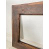 ANTICA CORNICE GUILLOCHE EPOCA 800 LEGNO SCOLPITO EBANIZZATO RADICA NOCE FRAME