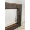 ANTICA CORNICE GUILLOCHE EPOCA 800 LEGNO SCOLPITO EBANIZZATO RADICA NOCE FRAME