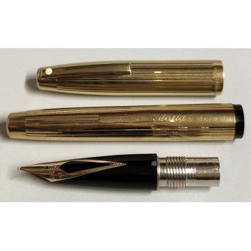SHEAFFER IMPERIAL anni 70 INLAID NIB penna stilografica DORATA OLD FOUNTAIN PEN