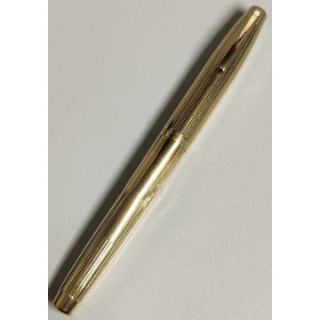 SHEAFFER IMPERIAL anni 70 INLAID NIB penna stilografica DORATA OLD FOUNTAIN PEN