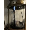 COPPIA LAMPADA PETROLAMP 200 LANTERNA OTTONE NICHELATO BRASS LANTERN ANNI '40/50