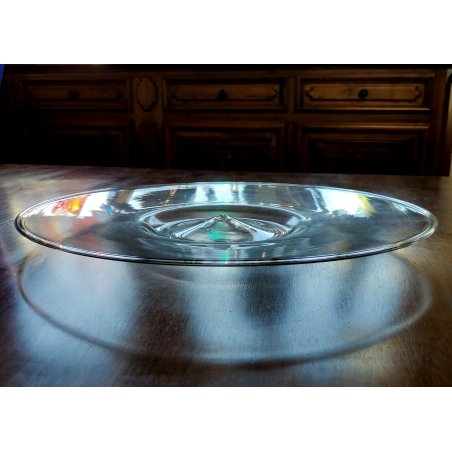 ANTICO GRANDE PIATTO VETRO SOFFIATO MURANO Vittorio Zecchin ø 50 ANNI '20/'30