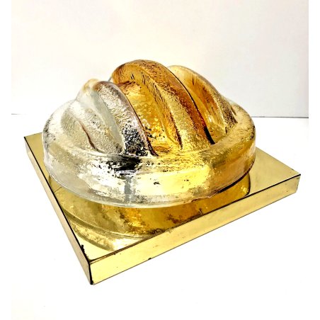 LAMPADARIO APPLIQUE MURO DESIGN ATTR. Toni Zuccheri Venini  MAZZEGA VINTAGE '70