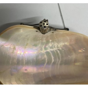 CIOTOLA ANTIPASTIERA CONCHIGLIA ARGENTO 923 Kohler & Schaefer SHELL MADREPERLA