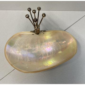 CIOTOLA ANTIPASTIERA CONCHIGLIA ARGENTO 923 Kohler & Schaefer SHELL MADREPERLA