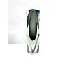 VASO VINTAGE VETRO Murano SOMMERSO GOCCIA GRIGIO FUME' TRASPARENTE 25 cm/h '60s