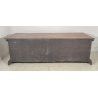 ANTICA CASSAPANCA LEGNO NOCE PANCA BAULE EPOCA 1800 NEOCLASSICA ROBUSTA EPOCA