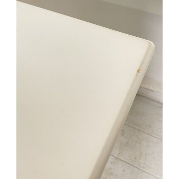 TAVOLO PRANZO DESIGN ANNI 90 METALLO ALLUNGABILE A LIBRO VINTAGE TABLE SALOTTO