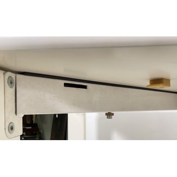 TAVOLO PRANZO DESIGN ANNI 90 METALLO ALLUNGABILE A LIBRO VINTAGE TABLE SALOTTO