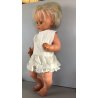 BAMBOLA FURGA GIULIETTA VINTAGE DOLL CAPELLI BIONDI OCCHI CHIARI 52 cm/h  '60s