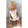 BAMBOLA FURGA GIULIETTA VINTAGE DOLL CAPELLI BIONDI OCCHI CHIARI 52 cm/h  '60s
