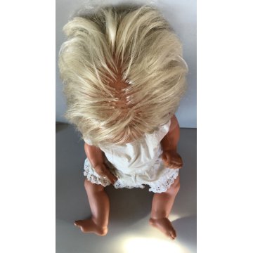 BAMBOLA FURGA GIULIETTA VINTAGE DOLL CAPELLI BIONDI OCCHI CHIARI 52 cm/h  '60s